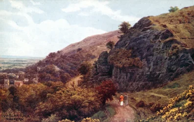 Ivy-Scar Rock, Malvern